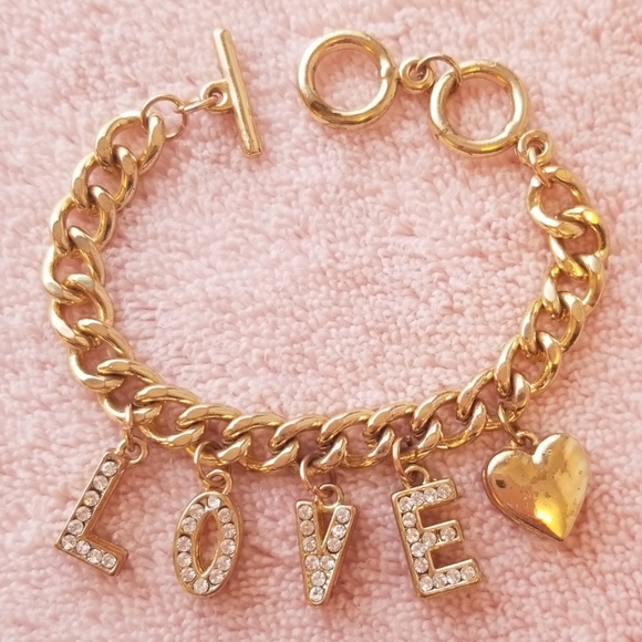 LOVE Charm Bracelet